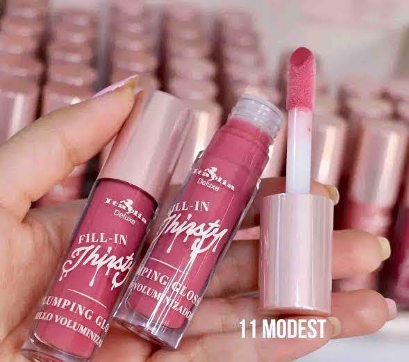 Lipgloss plumping Italia Deluxe Fill in 11 Modest