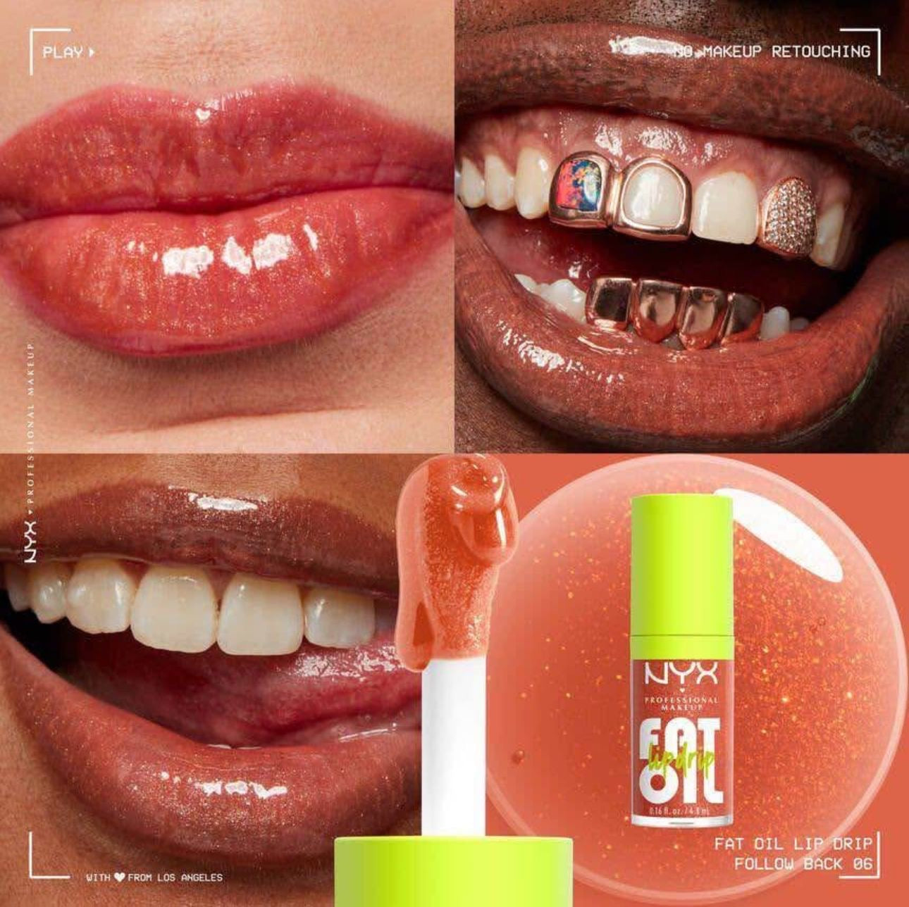 Lip fat oil Nyx follow back