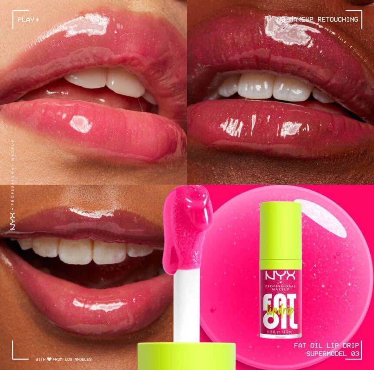 Lip fat oil Nyx supermodel
