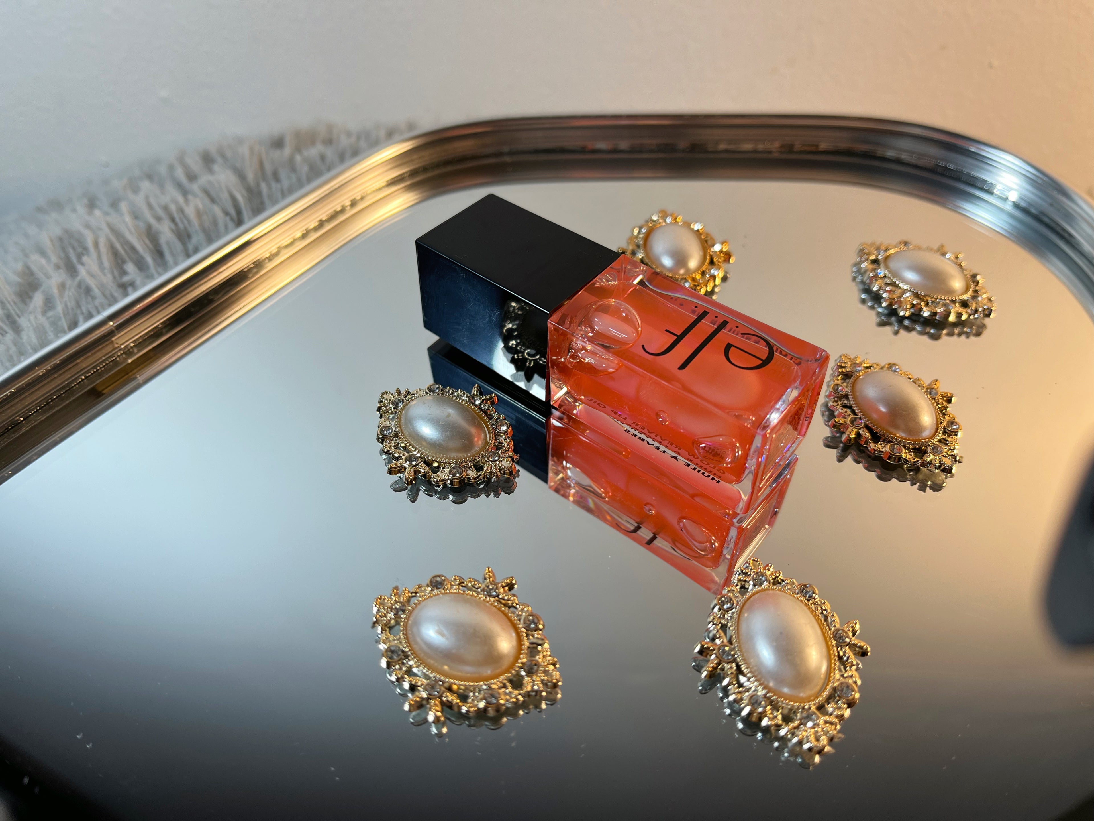 Lip oil elf tono pink quartz